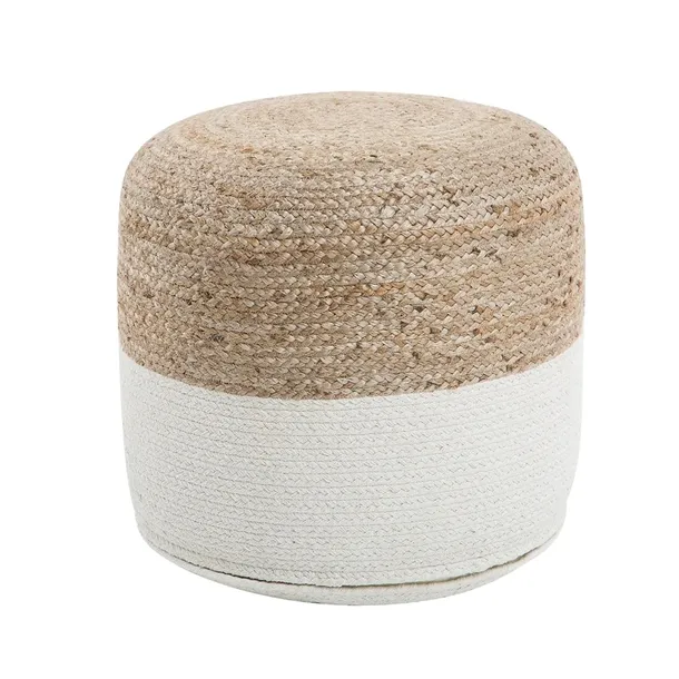 puf-46-cm-bialy-dalama-lumarko-stan-nowy-kolekcja-inna