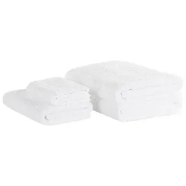 komplet-4-recznikow-atai-bawelna-bialy-lumarko