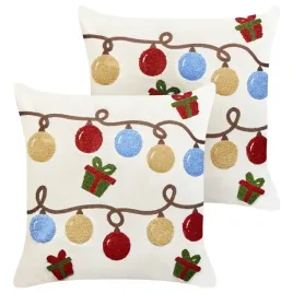 zestaw-2-poduszek-dekoracyjnych-palmier-welur-45-x-45-cm-zlamana-biel-wzor