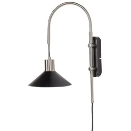 lampa-scienna-sissa-regulowana-metal-czarny-lumarko