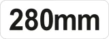 motyczka-280mm-stal-chromowana-stan-nowy