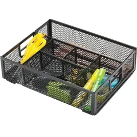 organizer-na-biurko-przybornik-q-connect-metalowy-boczny-czarny-6-komor