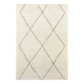 dywan-do-salonu-200x290cm-pluszowy-kremowy-wlos-wzor-boho