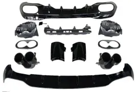 dyfuzor-mercedes-c118-koncowki-black-look-amg