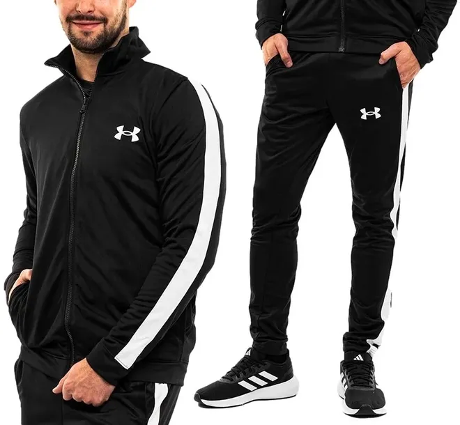 Dres Komplet Męski Under Armour Sportowy Bluza Spodnie Treningowy roz. S