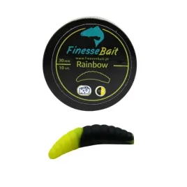 finesse-rainbow-30mm-czarno-zolty-kol-134-zestaw-gum-w-sloiczku-z-zapachem