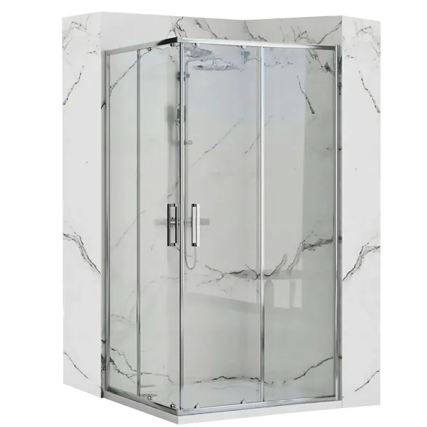 Kabina prysznicowa PUNTO 80x100 Rozsuwana - REA