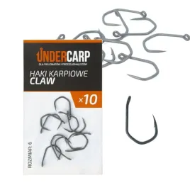 undercarp-ostre-teflonowe-haki-karpiowe-claw-rozm-6-na-karpie-amury