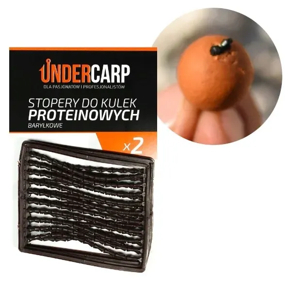 undercarp-stopery-do-kulek-proteinowych-barylkowe-brazowe