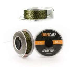 undercarp-plecionlka-przyponowa-20-m-35-lbs-ultra-soft-zielona