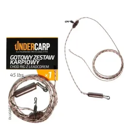 gotowy-zestaw-karpiowy-chod-rig-z-leadcorem-45-lbs-100-cm-brazowy-undercarp