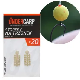 undercarp-stopery-na-trzonek-haczyka-brazowe
