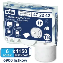 papier-toaletowy-tork-472242-premium-t8-smartone-6x1150-listkow