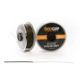 undercarp-plecionka-przyponowa-w-otulinie-20-m-35-lbs-otulin-soft-zielona