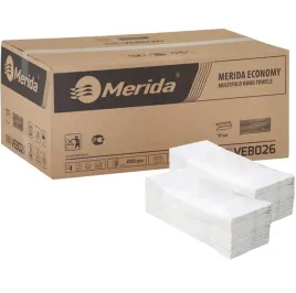 reczniki-papierowe-economy-4000szt-biale-1-warstwowe-merida-veb026