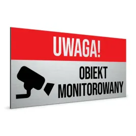 tabliczka-informacyjna-uwaga-obiekt-monitorowany-dibond-20x10cm