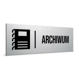 tabliczka-na-drzwi-archiwum-dibond-znak-informacyjny-20x7cm