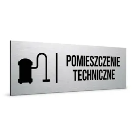 tabliczka-informacyjna-pomieszczenie-techniczne-na-drzwi-dibond-20x7cm