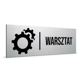 tabliczka-na-drzwi-warsztat-dibond-znak-informacyjny-20x7cm