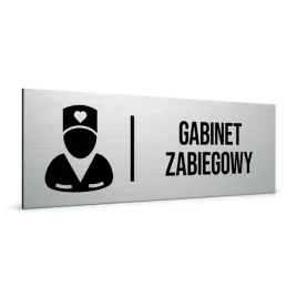 tabliczka-informacyjna-na-drzwi-gabinet-zabiegowy-dibond-20x7cm