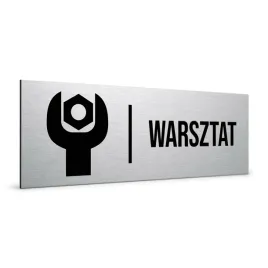 tabliczka-informacyjna-na-drzwi-warsztat-dibond-20x7cm