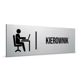 tabliczka-kierownik-znak-informacyjny-na-drzwi-dibond-20x7cm