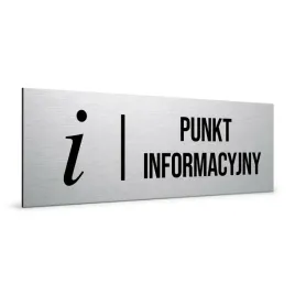 tabliczka-na-drzwi-znak-punkt-informacyjny-dibond-20x7cm