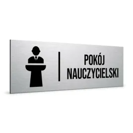 tabliczka-informacyjna-na-drzwi-pokoj-nauczycielski-dibond-20x7cm