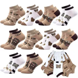 10x-stopki-damskie-bawelniane-misie-skarpetki-jakosc-35-38