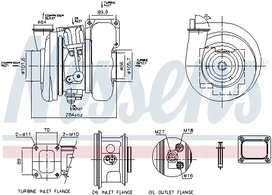 turbosprezarka-nis-93333-stan-nowy-producent-czesci-nissens