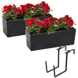 komplet-2x-donica-kwietnik-efekt-betonu-wklad-uchwyt-19x56x195-cm-czarny