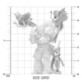 3d-printed-set-cherubs-40k-cupid-cherubs-4-szt
