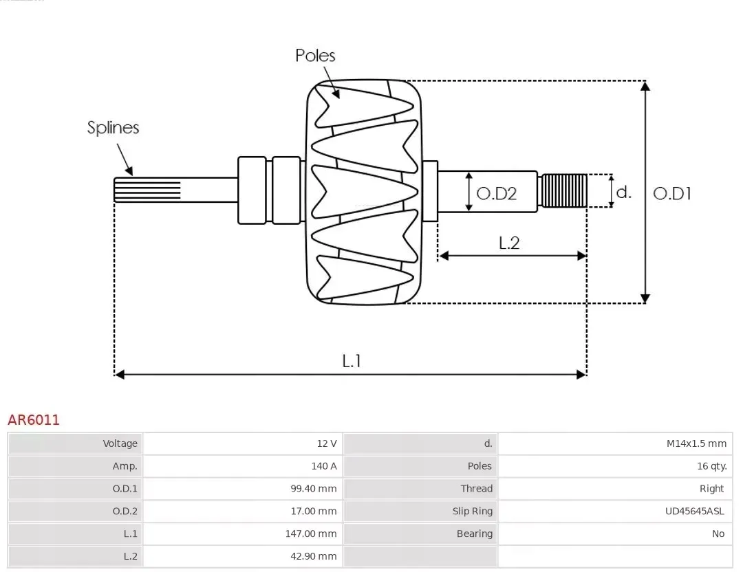 wirnik-alternatora-ar6011-ast