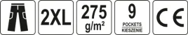 spodnie-robocze-duero-rozm-xxl-yt-8029-yat