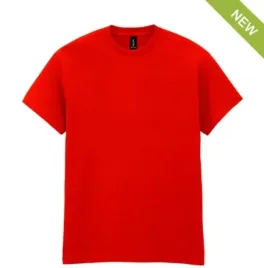 czerwona-koszulka-meska-t-shirt-heavy-cotton-gildan-rozmiar-m