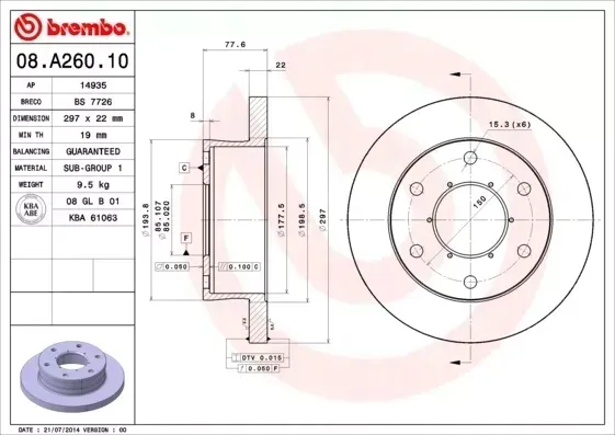 tarcza-hamulcowa-08-a260-10-bre-stan-nowy