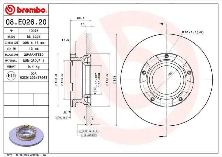 tarcza-hamulcowa-08-e026-20-bre-numer-katalogowy-czesci-08-e026-20