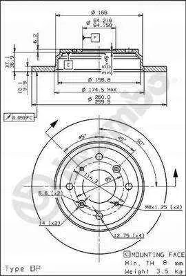 tarcza-hamulcowa-08-9139-10-bre-srednica-260-mm