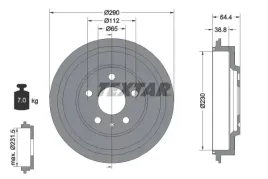 beben-hamulcowy-94039300-textar