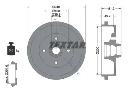beben-hamulcowy-94006700-textar