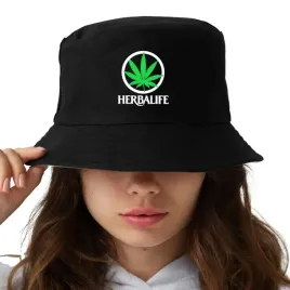 kapelusz-czarny-bucket-herbalife-na-lato-wiosne-plazowy-prezent-urodziny