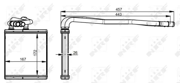 nagrzewnica-54343-nrf-numer-katalogowy-oryginalu-ford-1573046-ford-1740613-ford-1743436-ford-8v5118b539aa-ford-8v5118b539ab-ford-8v5118b539ac