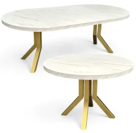 stol-okragly-rozkladany-marmur-bialy-o100-200-cm-nogi-zlote-metal-x-slim