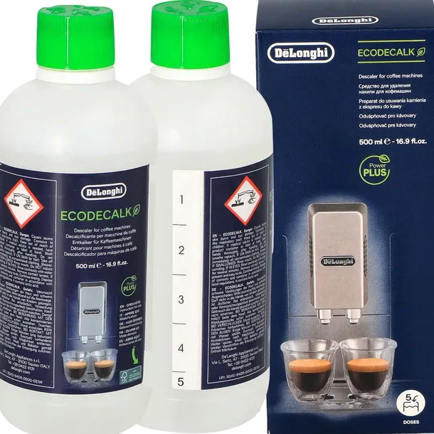MOCNY ODKAMIENIACZ DO EKSPRESÓW - DeLonghi EcoDecalk - 500ml - ORYGINAŁ