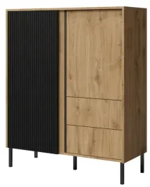 regal-niski-1-mia-dab-odwieczny-czarny-ryflowany