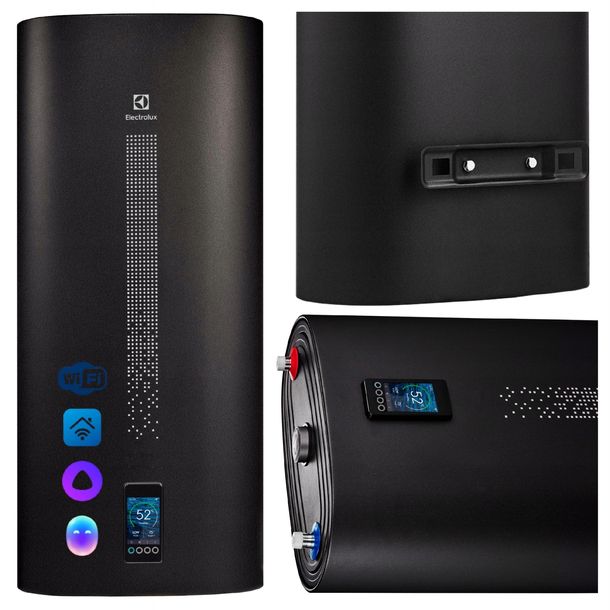 Bojler elektryczny 50L podgrzewacz wody Electrolux płaski poziomy WIFI 2kw