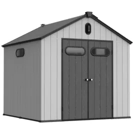 metalowy-domek-ogrodowy-narzedziowy-szopa-ogrodowa-halmstad-23x23m-szary