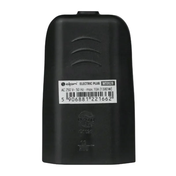 gniazdo-plaskie-6-a-czarne-stan-opakowania-oryginalne