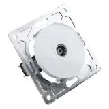 gniazdo-tv-biale-oval-stan-nowy