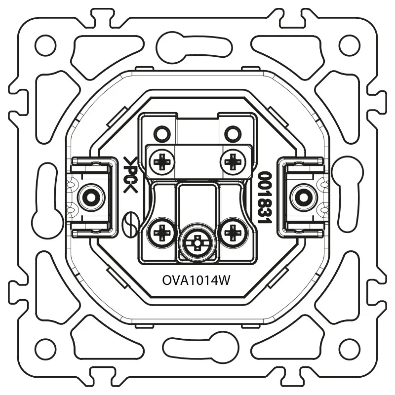 gniazdo-tv-biale-oval